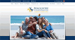 Desktop Screenshot of maggiorechiropractic.com