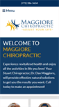 Mobile Screenshot of maggiorechiropractic.com